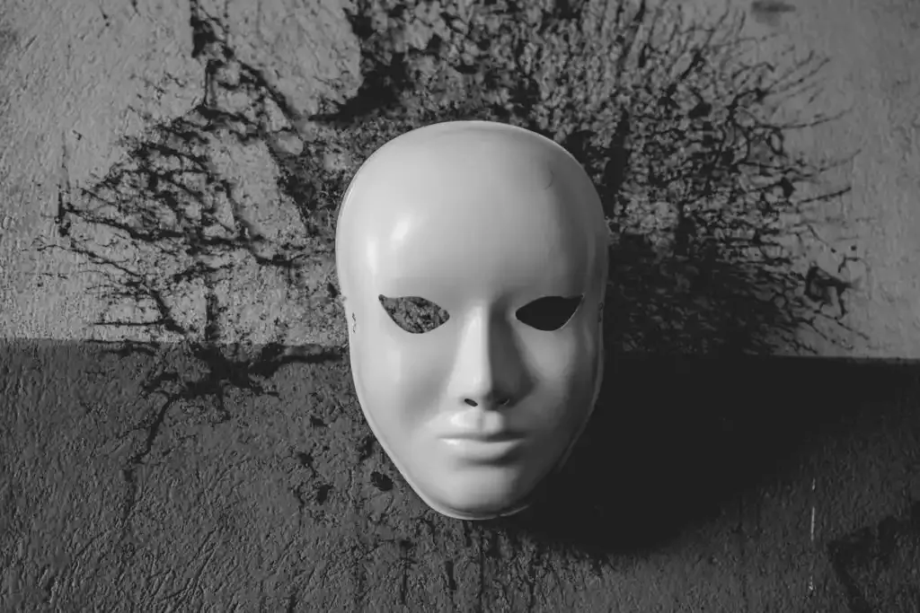 A mask, symbolizing autistic masking