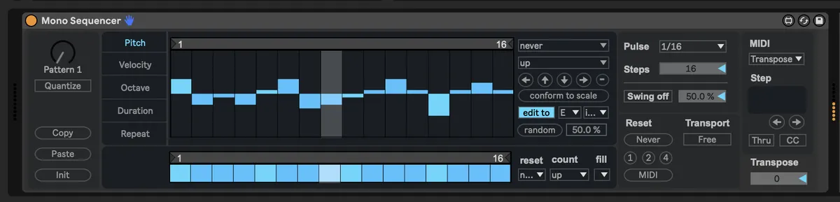 Monosequencer