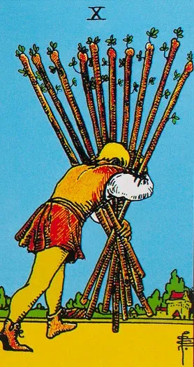 Carta da Temperança do tarot