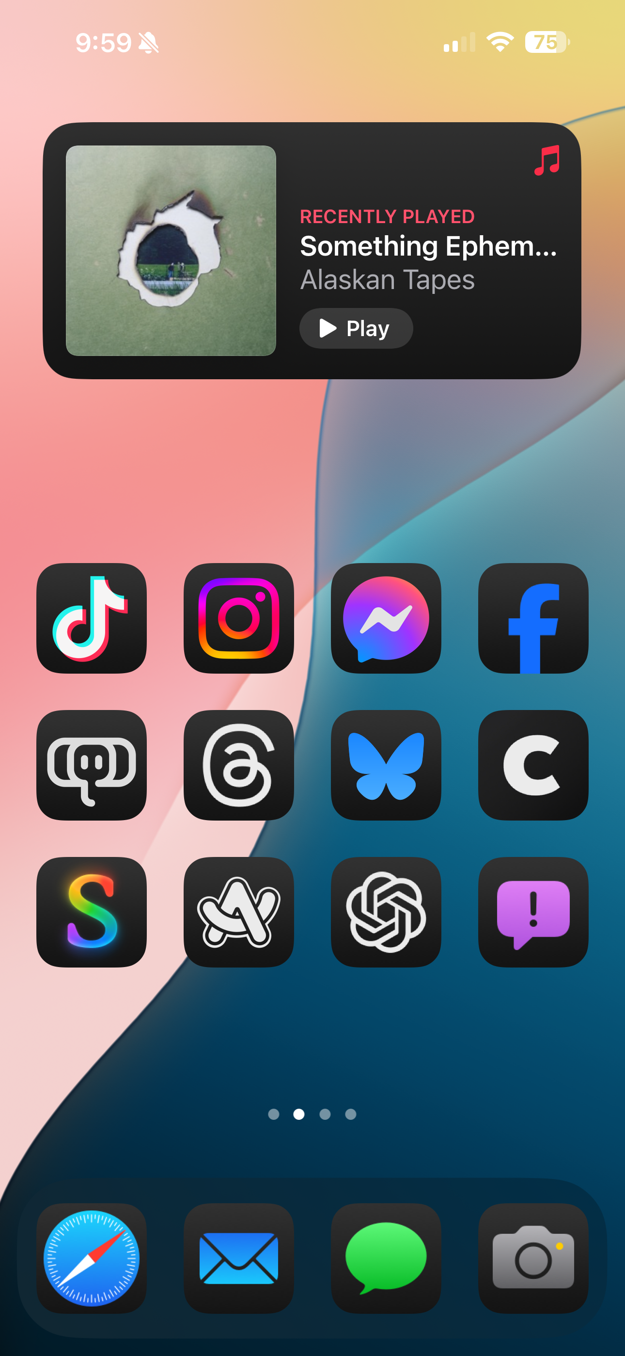 my phone screen