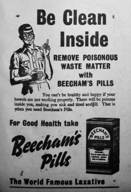 1955 Beecham's Pills advertisement