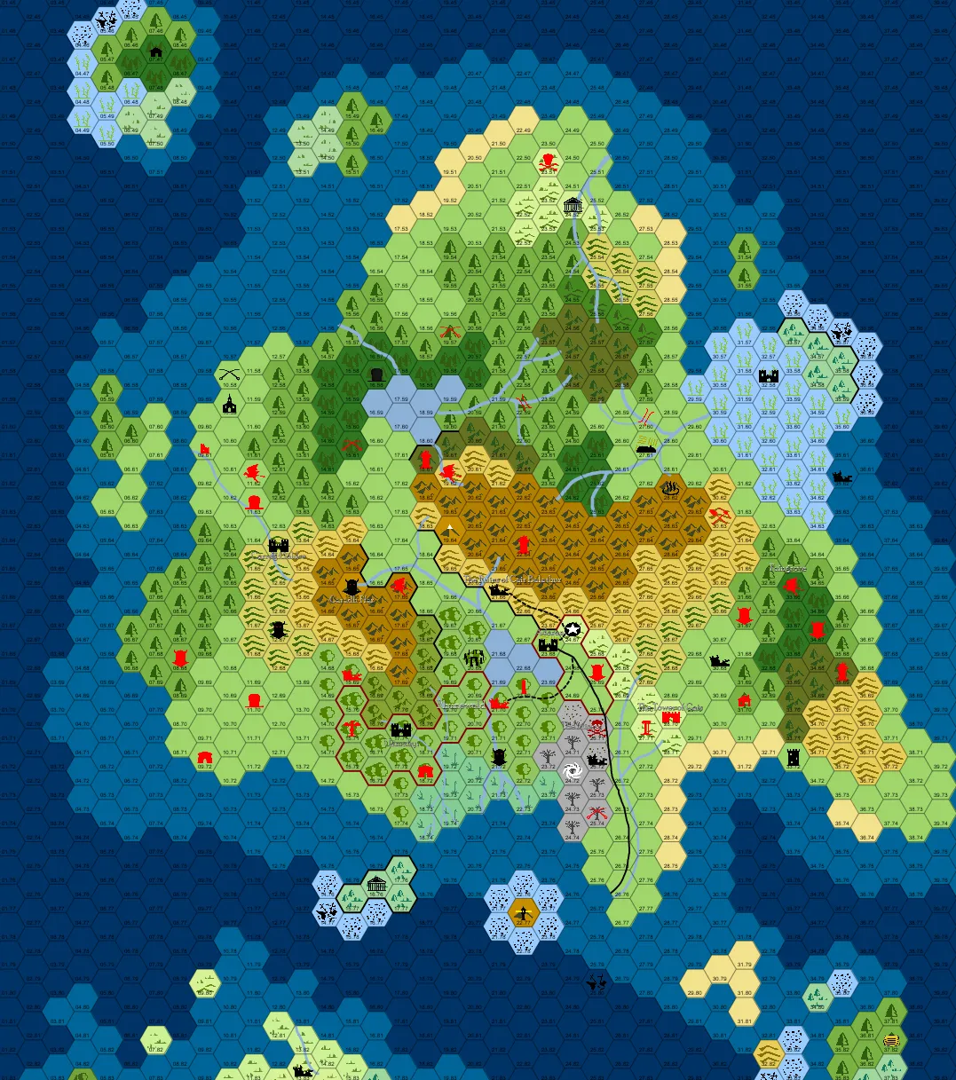 Bracabruin Map
