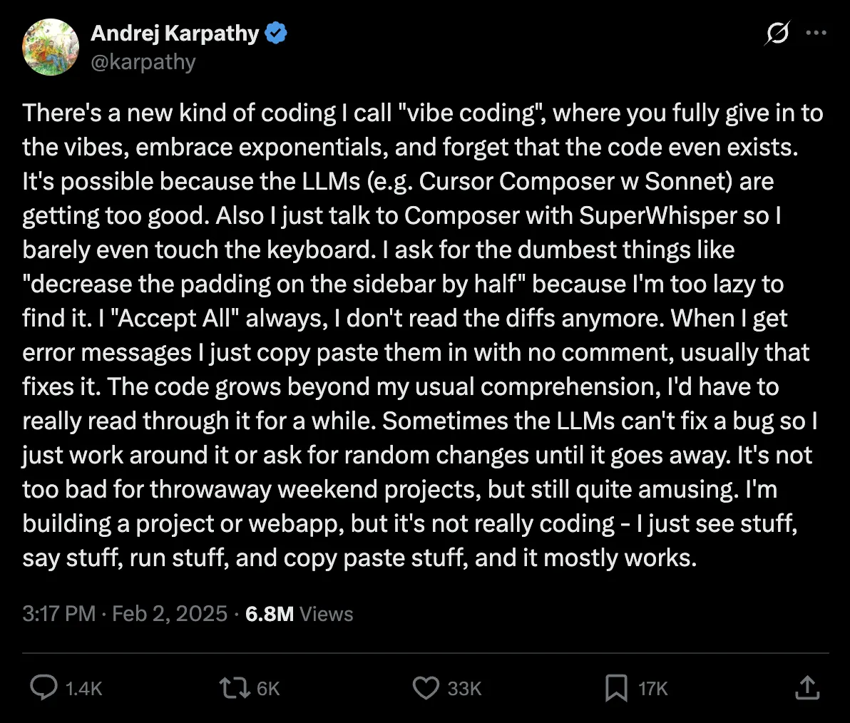 Vibe Coding Post
