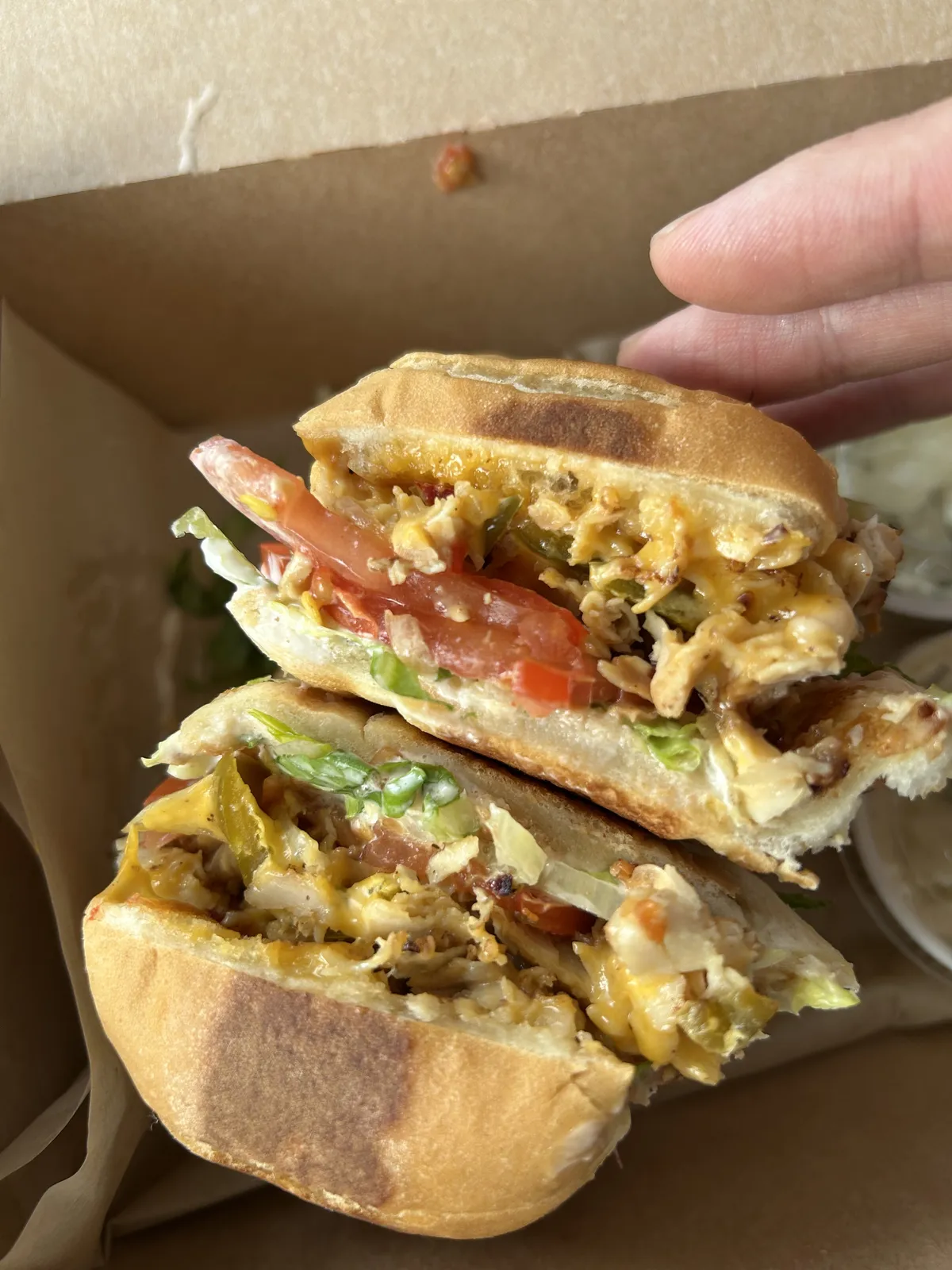 chopped turkey cheese