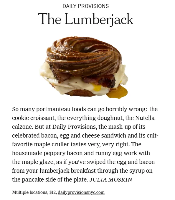 lumberjack nyt