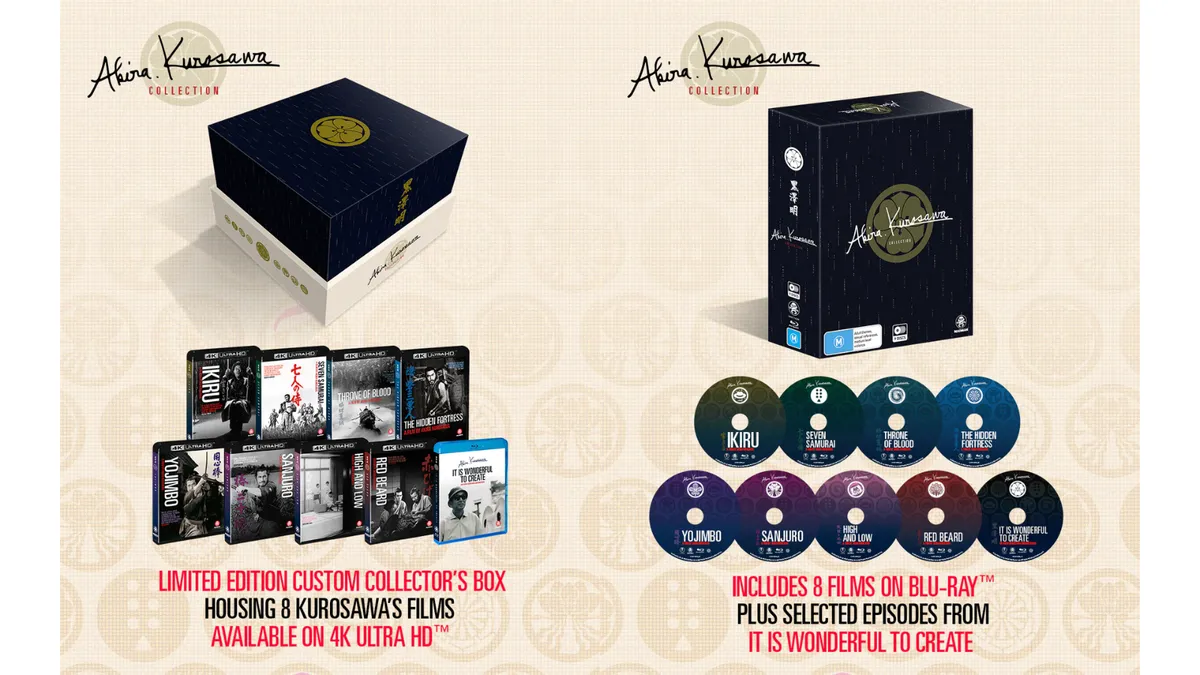 Akira Kurosawa Collection from Madman Films