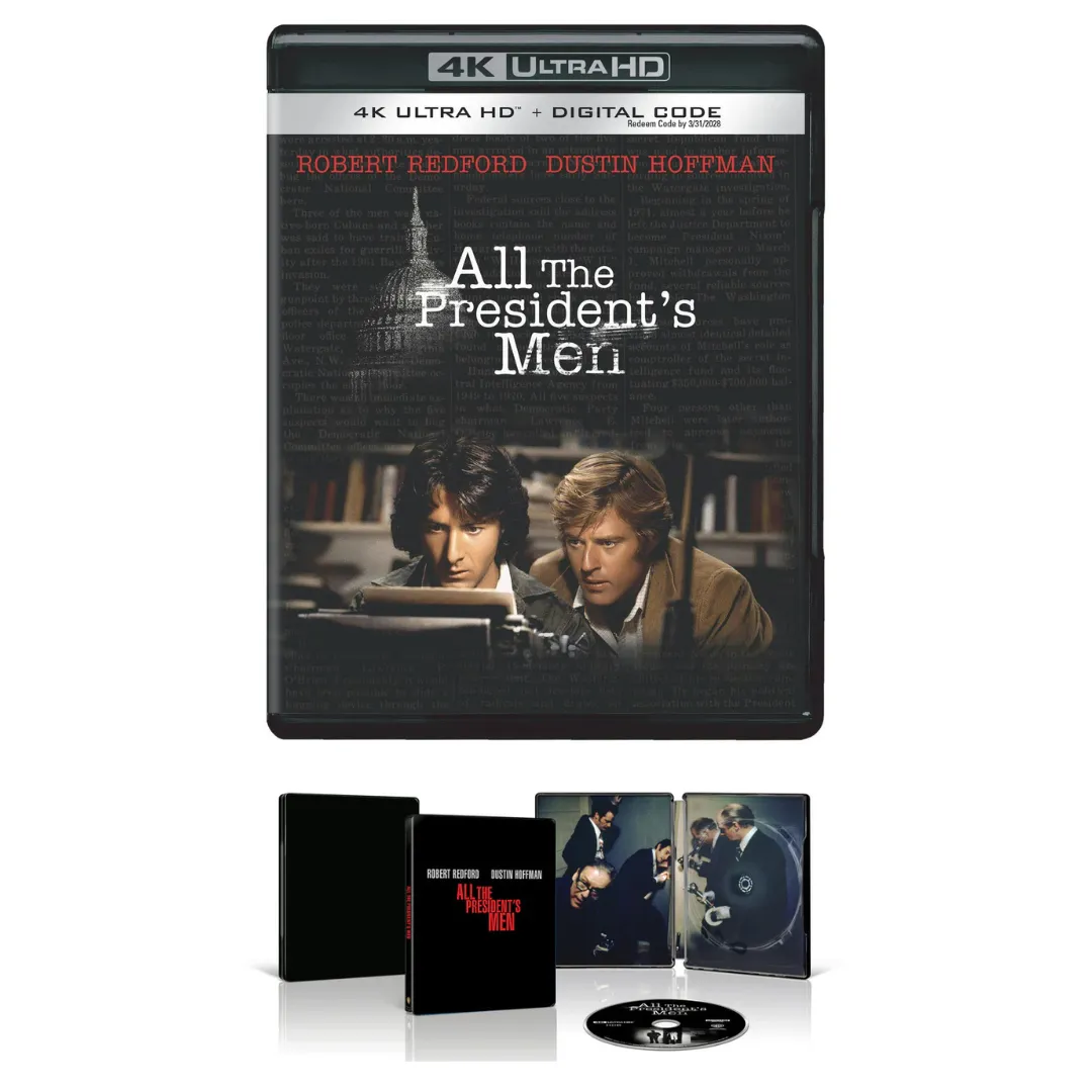 All The Presidents Men 4K Steelbook