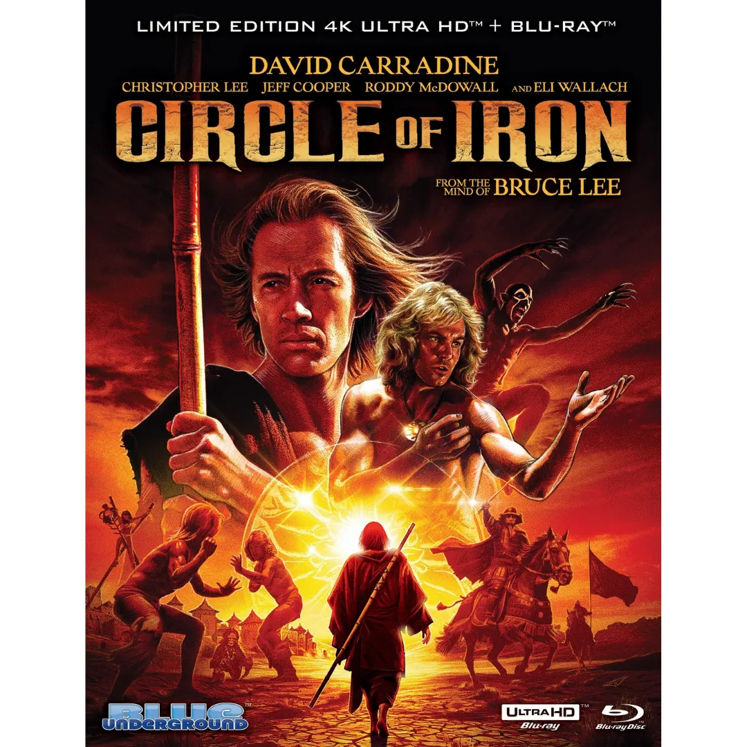 Announcement of Circle of Iron 4K UHD from Blue Underground