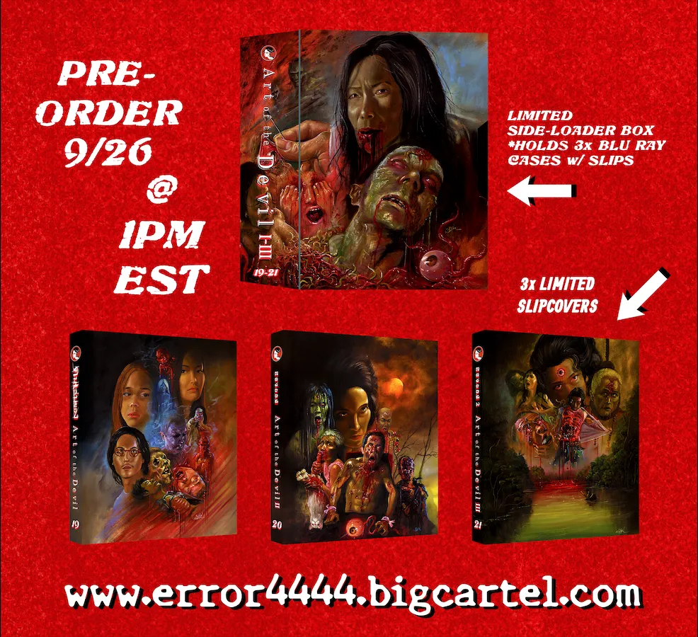 Art Of The Devil I-III Limited Edition Blu Ray Box Set