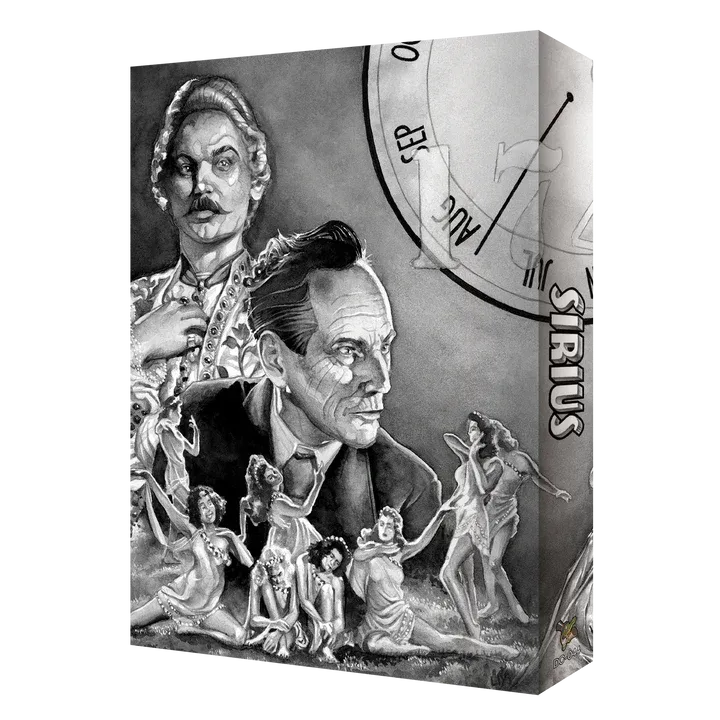 Back of slipcase of Sirius Blu-ray by Deaf Crocodile