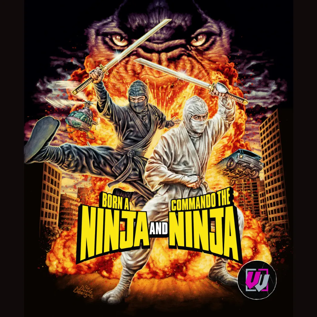 Born A Ninja and Commando The Ninja Blu-ray from Visual Vengeance