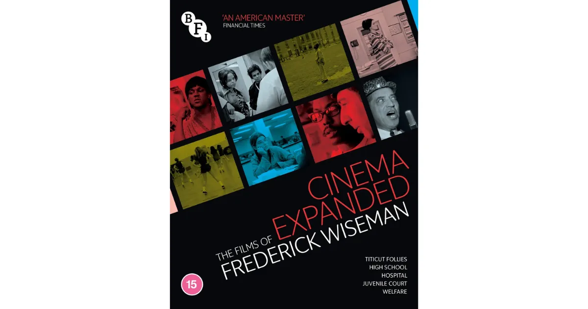 Cinema Expanded The Films of Frederick Wiseman Blu-ray Box Set from BFI Releasing January 2026