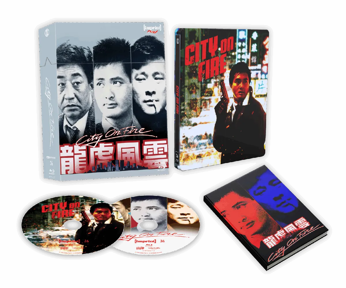 City On Fire 4K Steelbook from Imprint Films