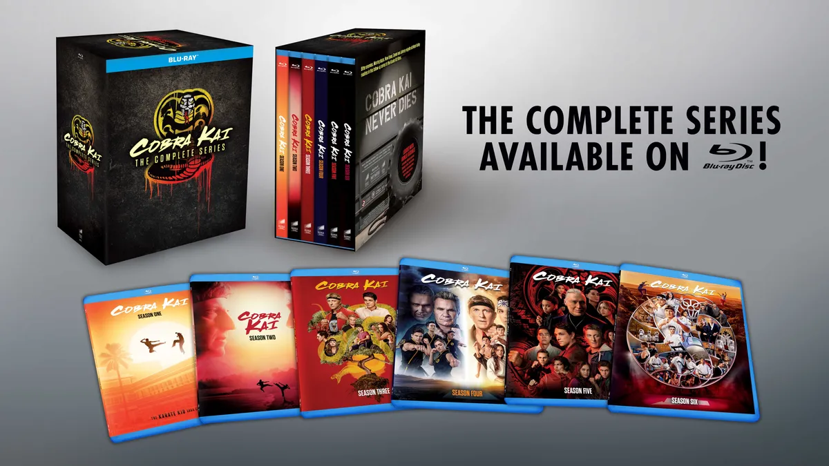 Cobra Kai The Complete Series Blu-ray Box Set