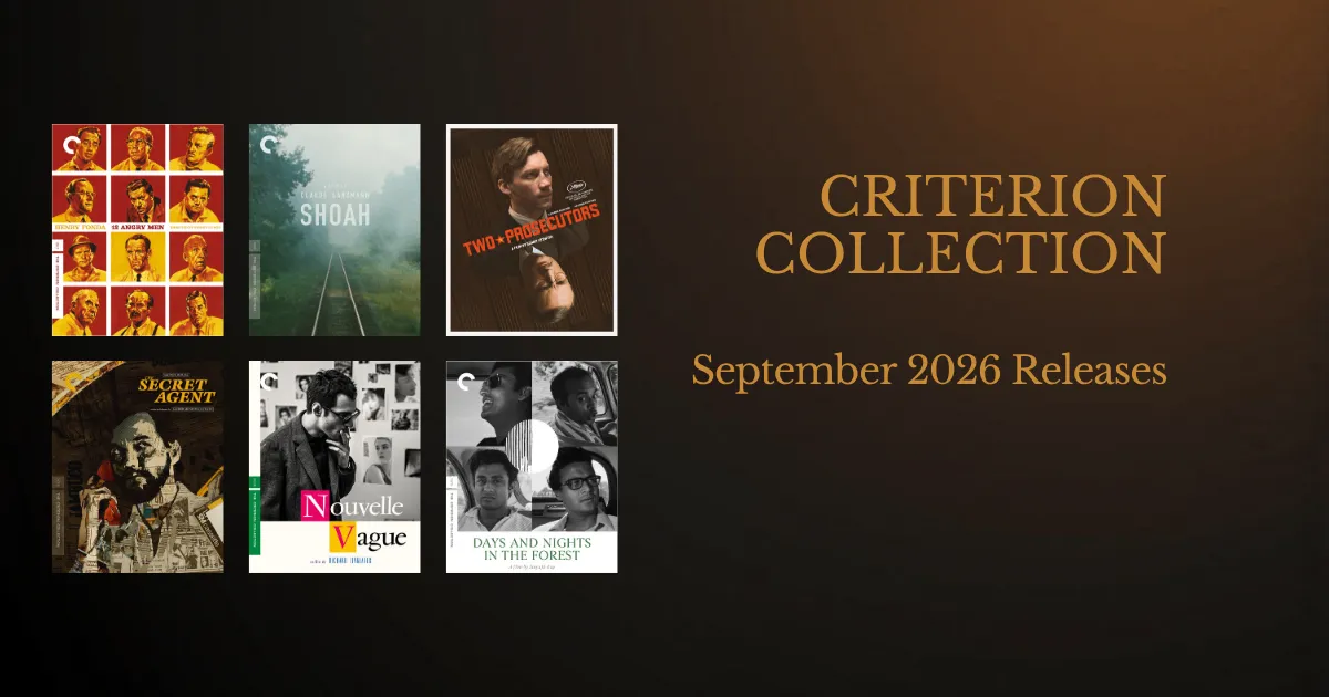 Criterion Collection September 2026 Releases