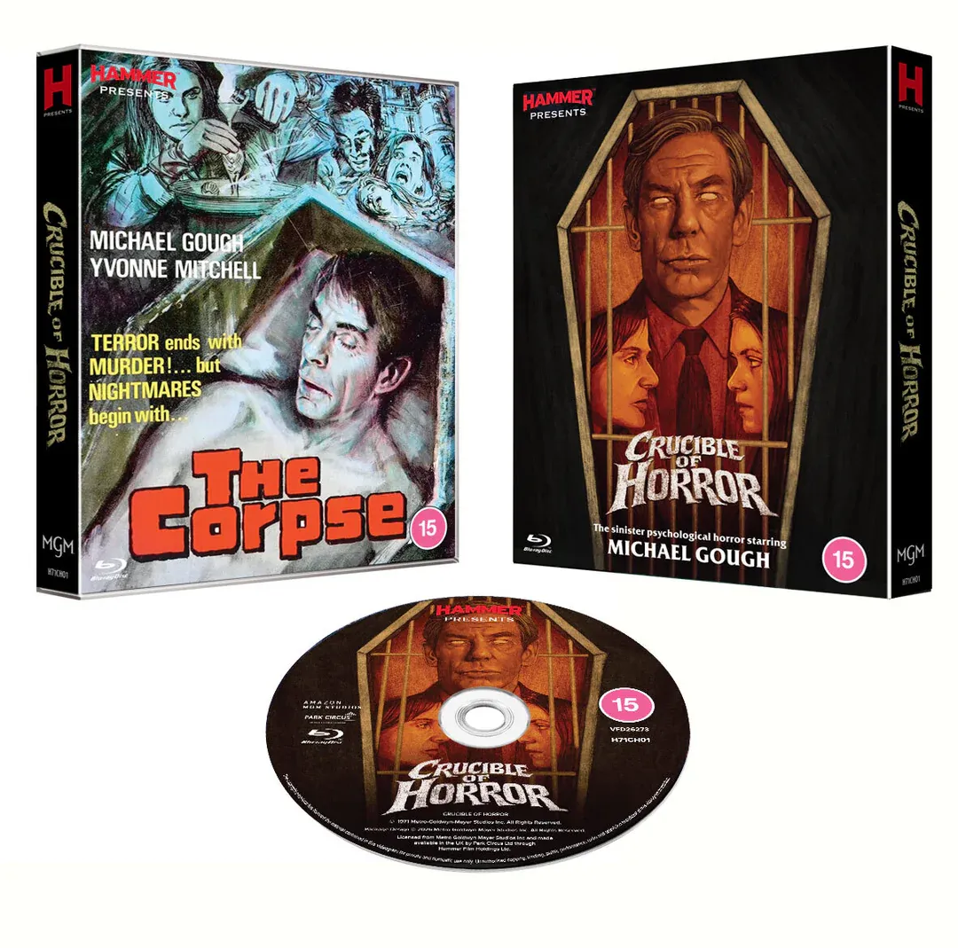 Crucible of Horror Limited Collectors Edition Blu-ray from Hammer Films