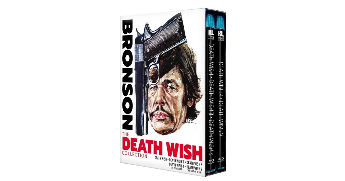 Death Wish Collection Blu-ray Set from Kino Lorber Arrives November