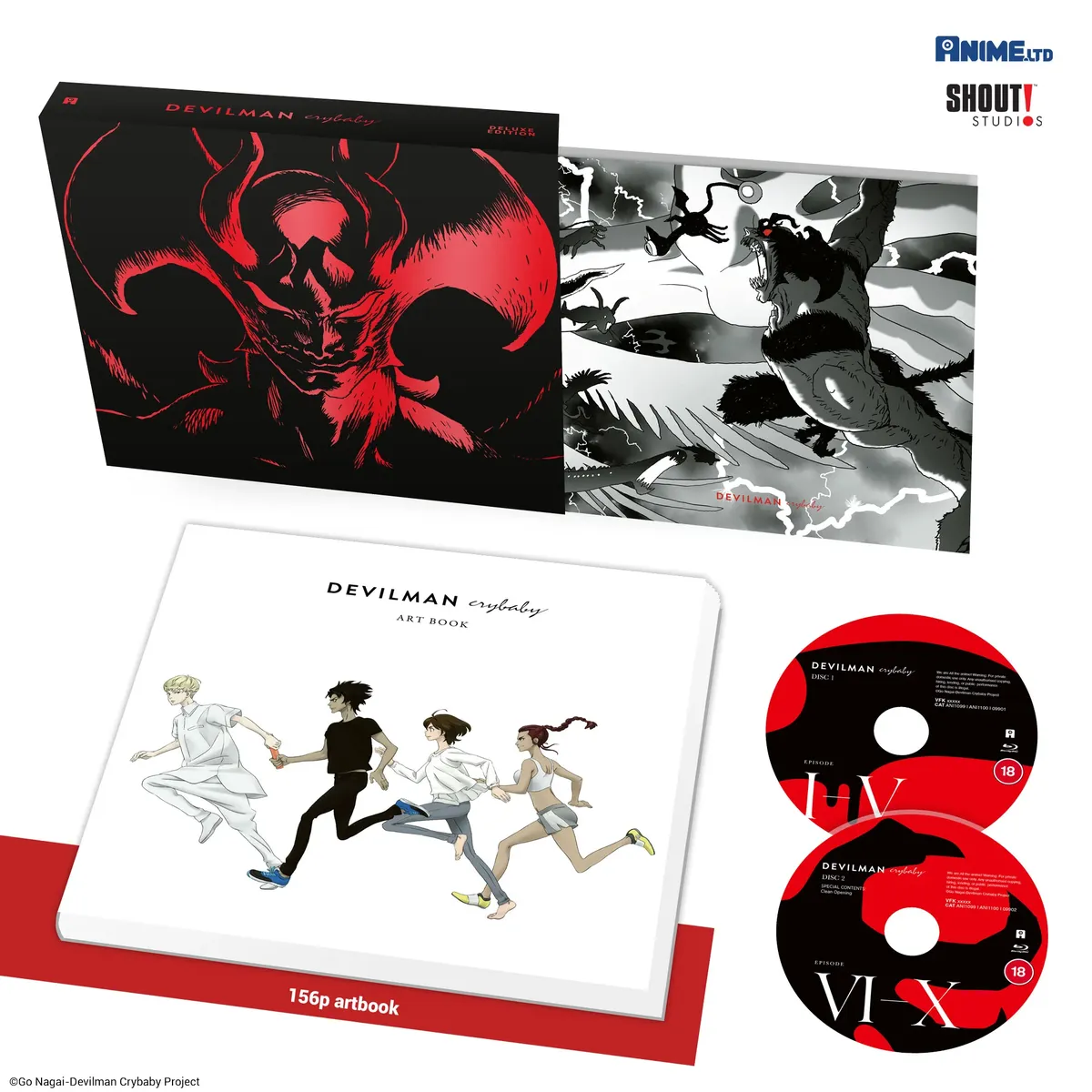 Devilman Crybaby The Complete Series [Deluxe Edition] Blu-ray