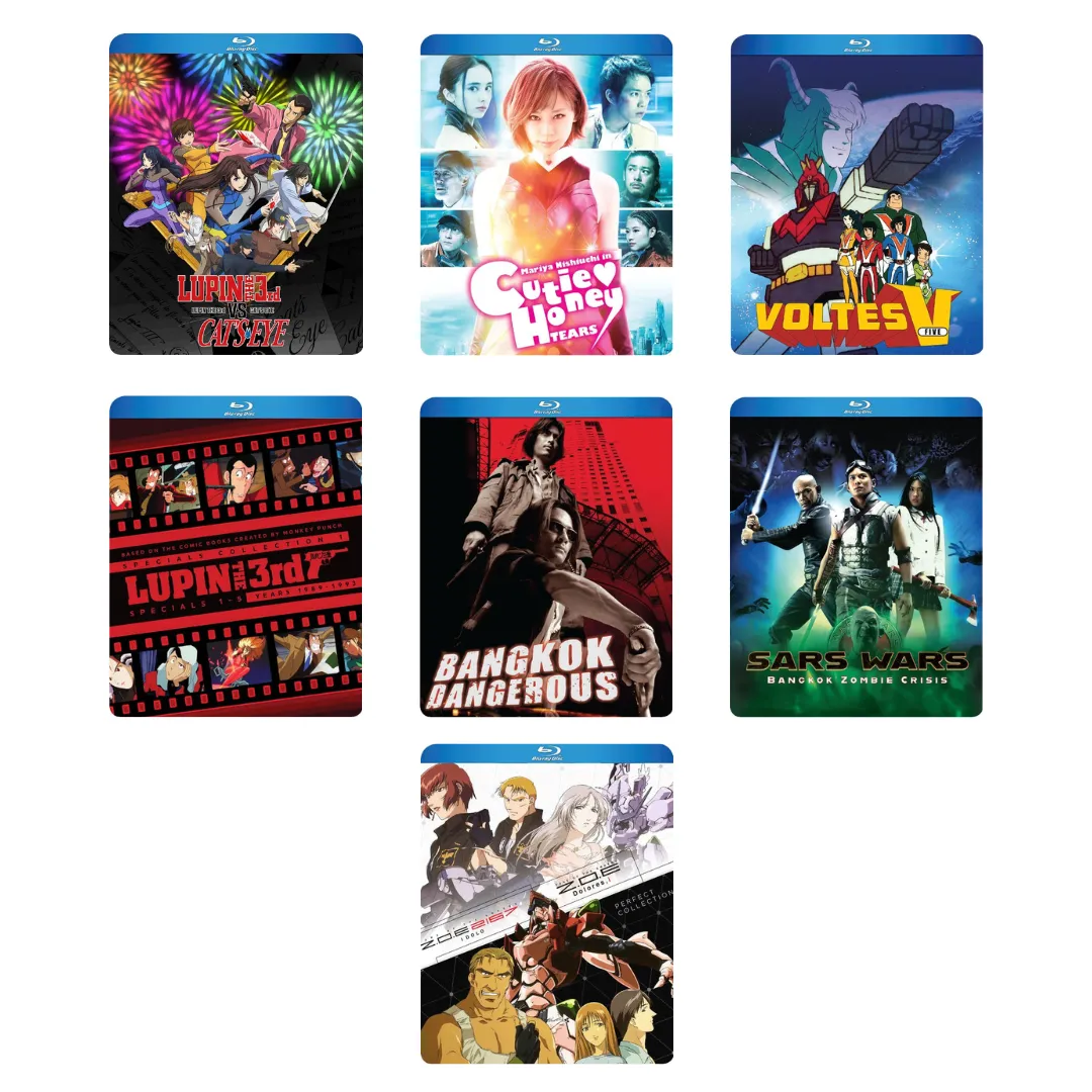Discotek Media March 2026 Blu-ray releases
