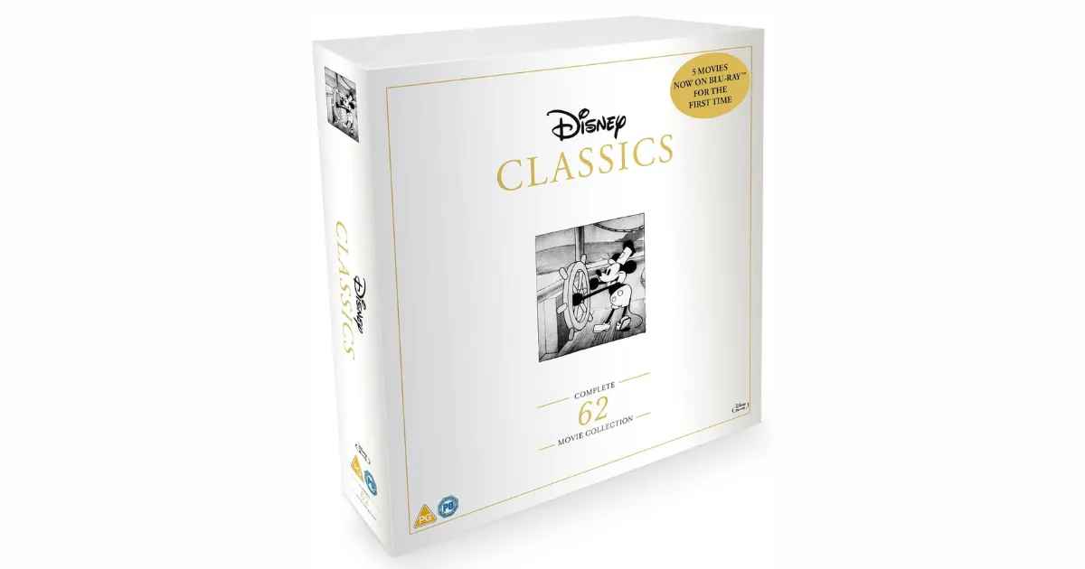 Disney Classics- Complete 62 Movie Collection Coming to Blu-ray This November