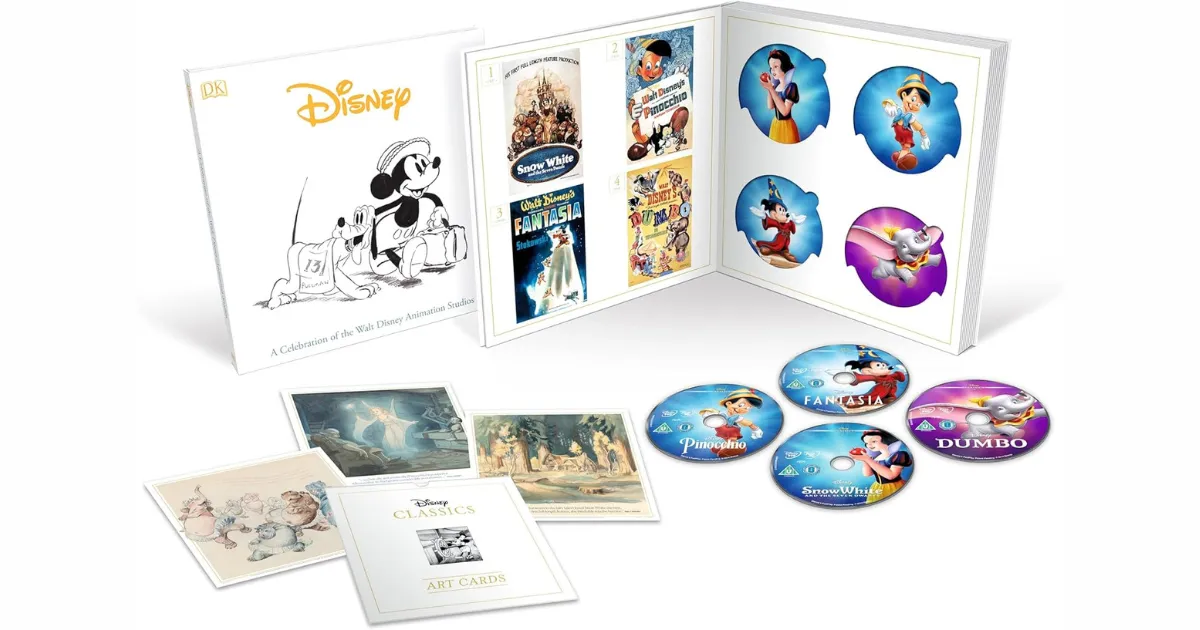 Disney Classics - Complete 62 Movie Collection Packaging