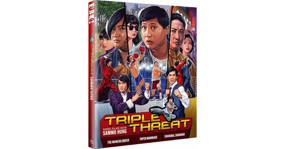 Eureka Classics to Release Triple Threat- Three Films With Sammo Hung Blu-ray in December 2025