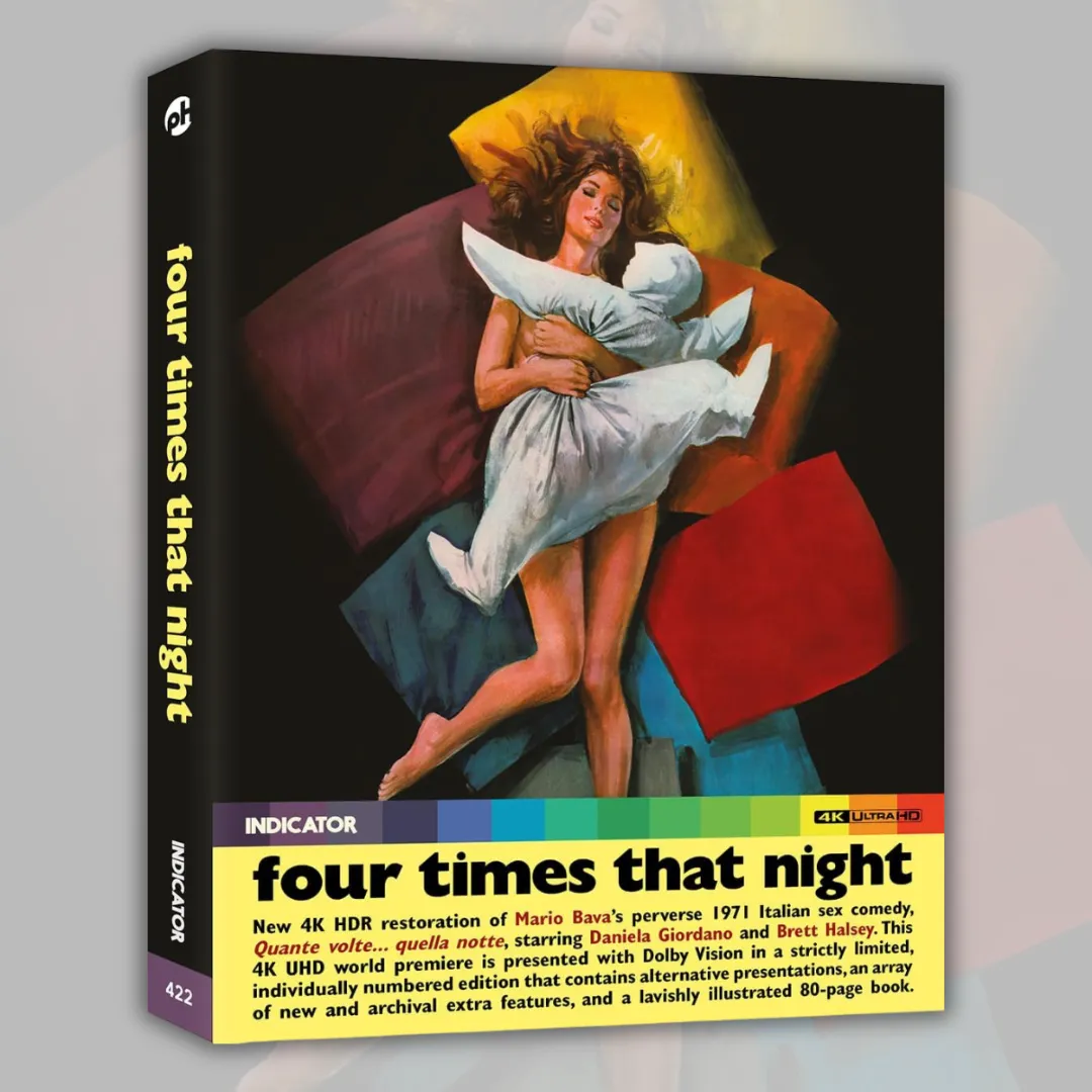 four times that night 4k uhd and blu-ray from indicator