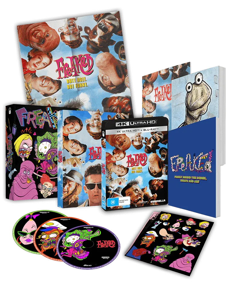 Freaked (1993) 4K & 2 Blu-ray Collector's Edition by Umbrella Entertainment