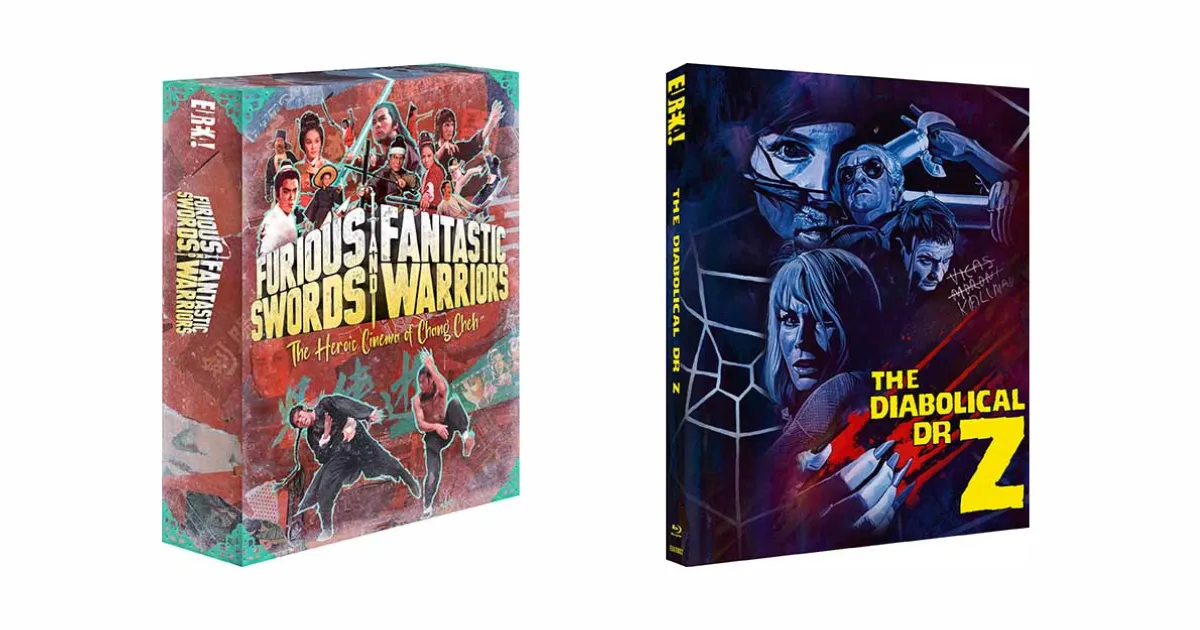 Furious Swords and Fantastic Warriors and The Diabolical Dr Z out this week from Eureka Entertainment