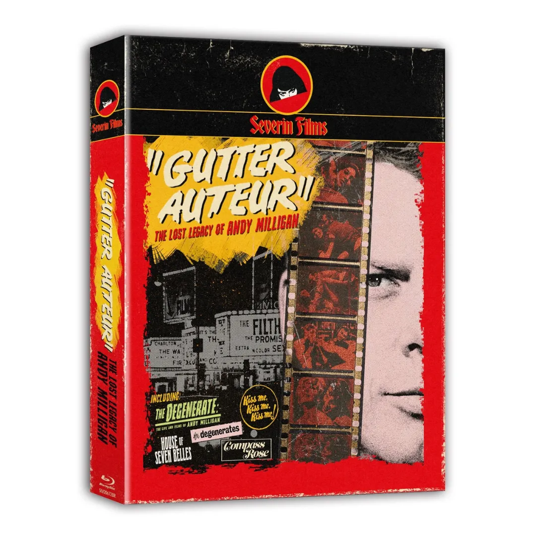 Gutter Auteur- The Lost Legacy of Andy Milligan 3-Disc Blu-ray Box Set
