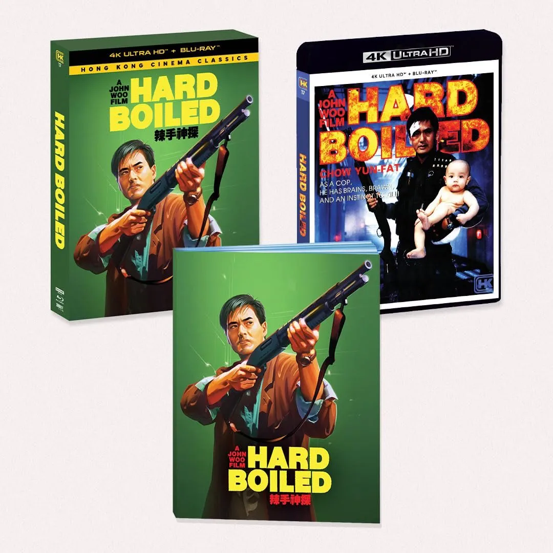 Hard Boiled 4K UHD Blu-ray arrives November 4 from Shout! Studios
