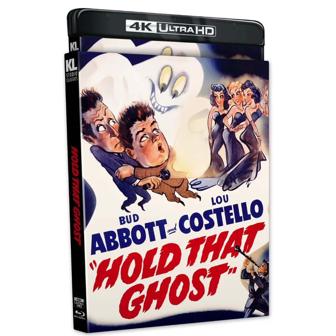 Hold That Ghost 4K UHD from Kino Lorber