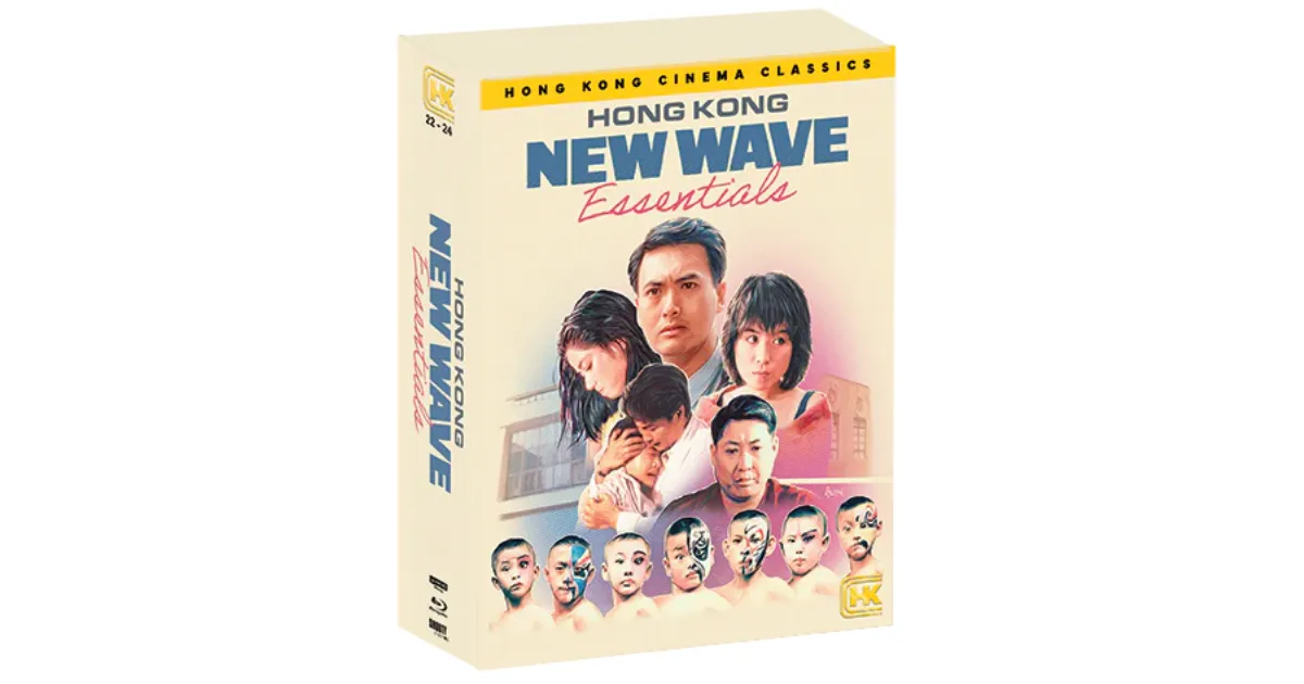 Hong Kong New Wave Essentials Blu-ray Boxset Announced by Shout! Studios