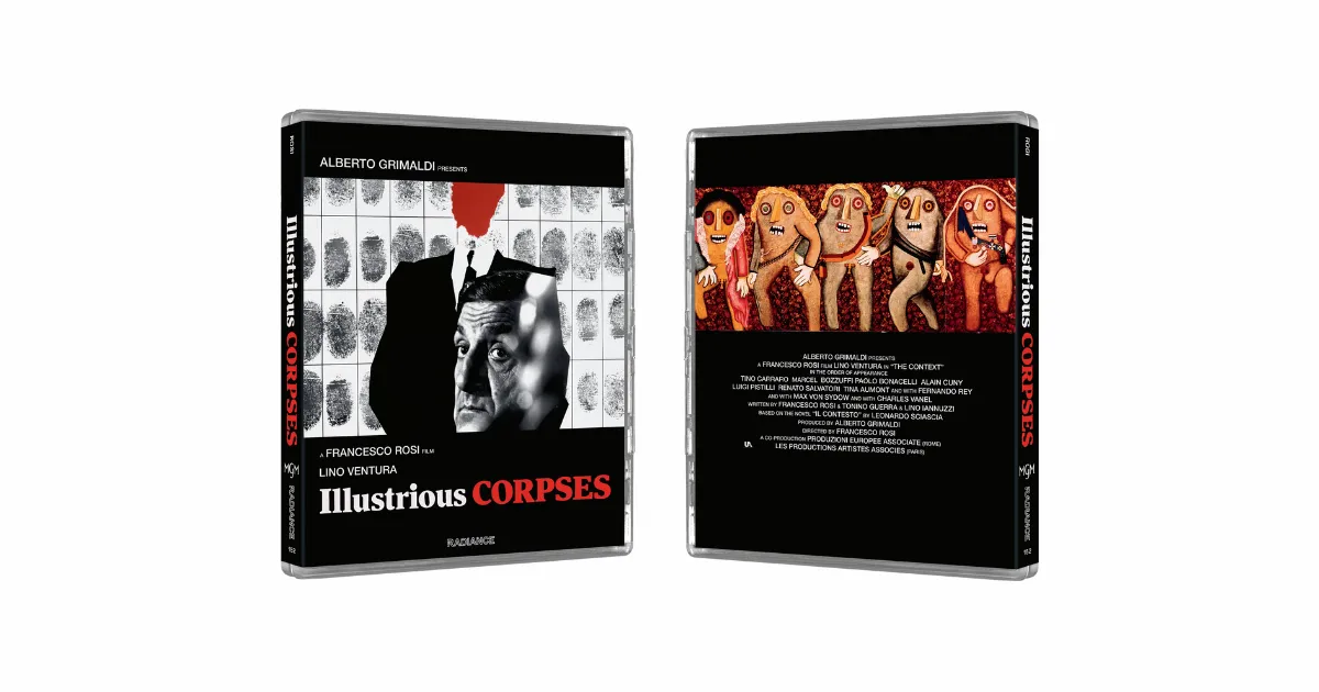 Illustrious Corpses Front and Back Blu-ray Covers