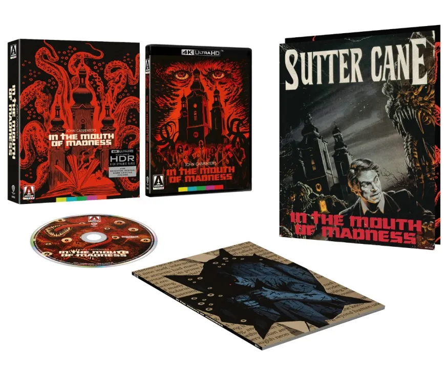 In The Mouth Of Madness 4K UHD from Arrow Video