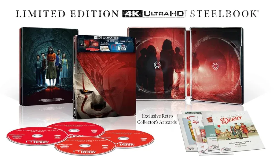 IT Welcome To Derry 4K Limited Edition Steelbook