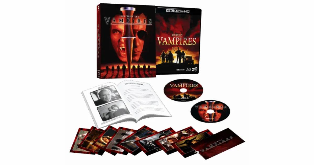 John Carpenter’s Vampires (1998) – 4K UHD + Blu-ray Limited Edition