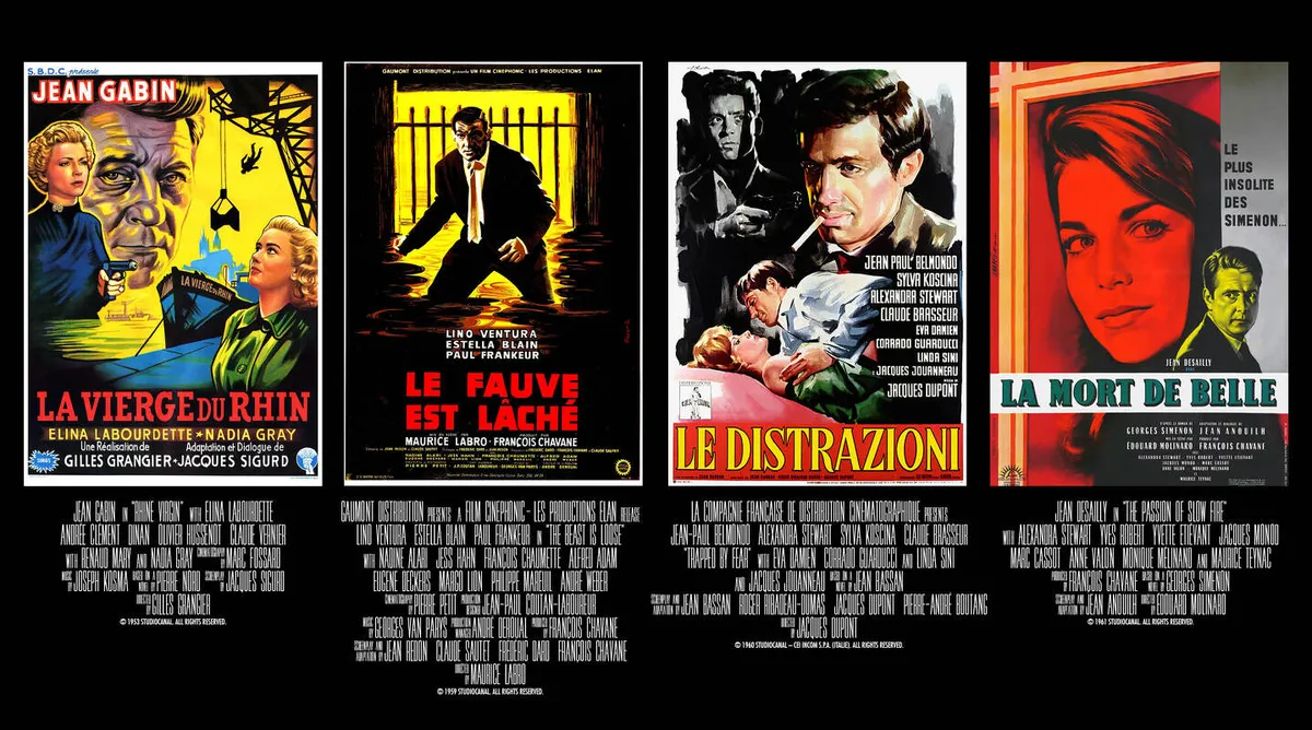 Kino Lorber’s FRENCH NOIR COLLECTION II Blu-ray Collects Four Crime Classics This November