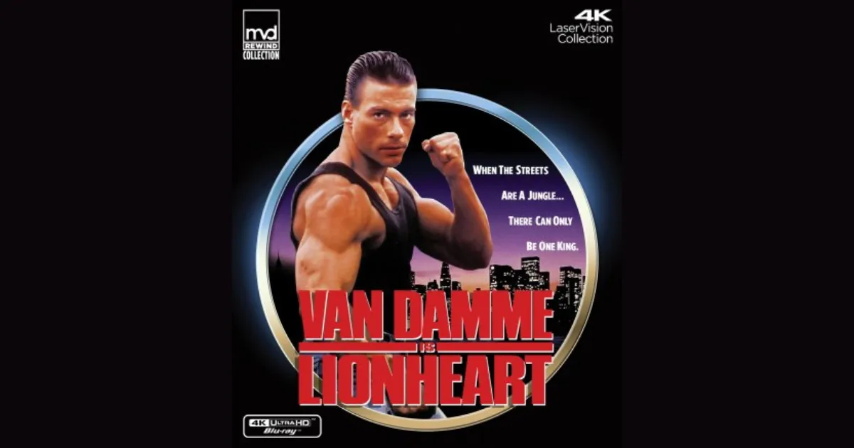 Lionheart 4K UHD from MVD Rewind Collection