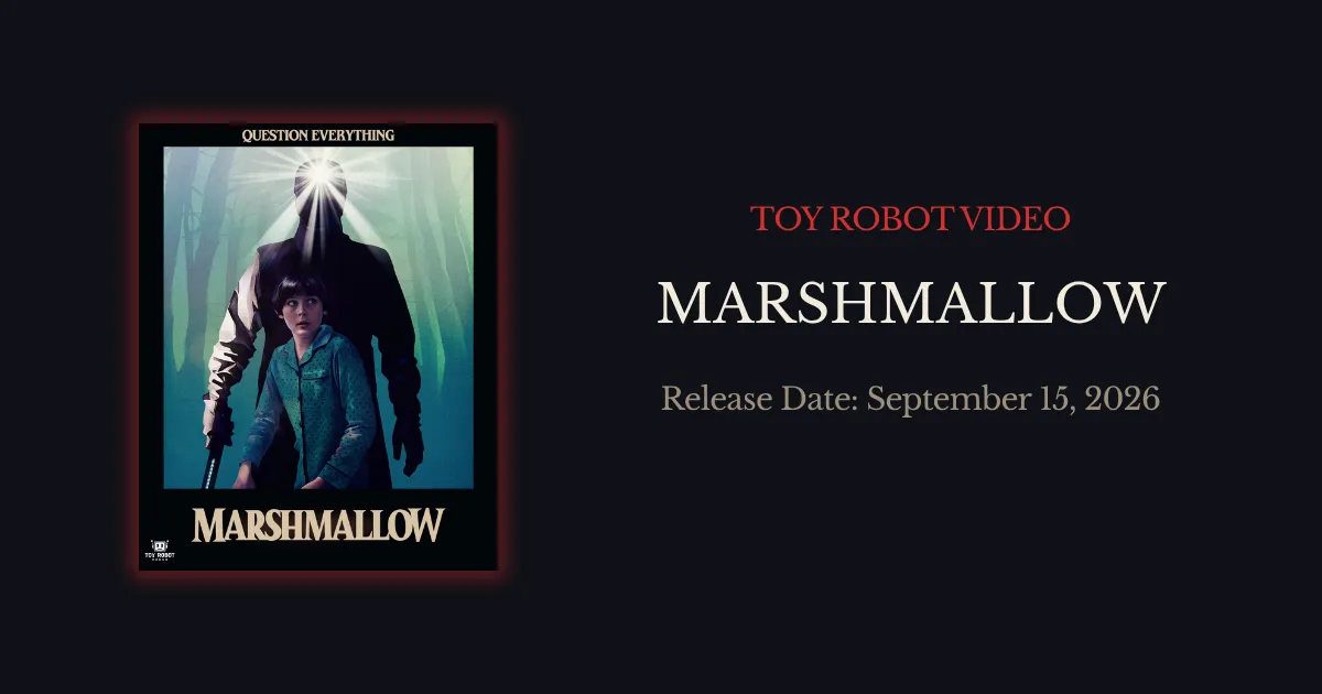 Marshmallow Blu-ray from Toy Robot Video