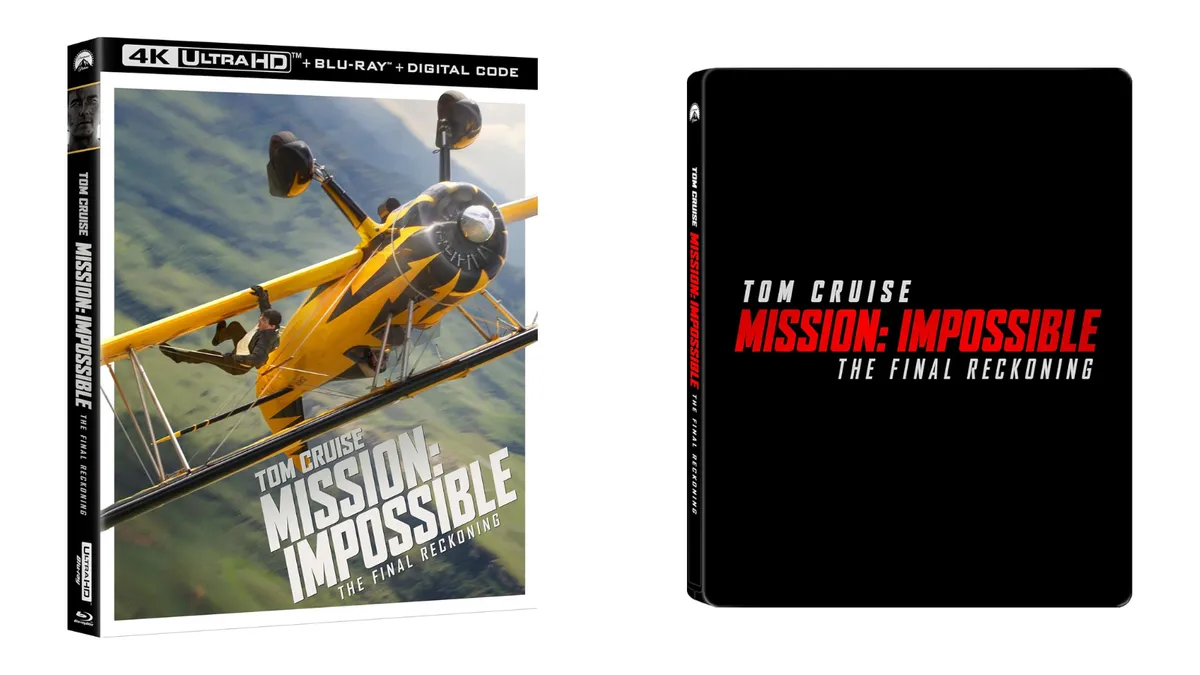 Mission Impossible The Final Reckoning 4K UHD Standard and SteelBook Editions