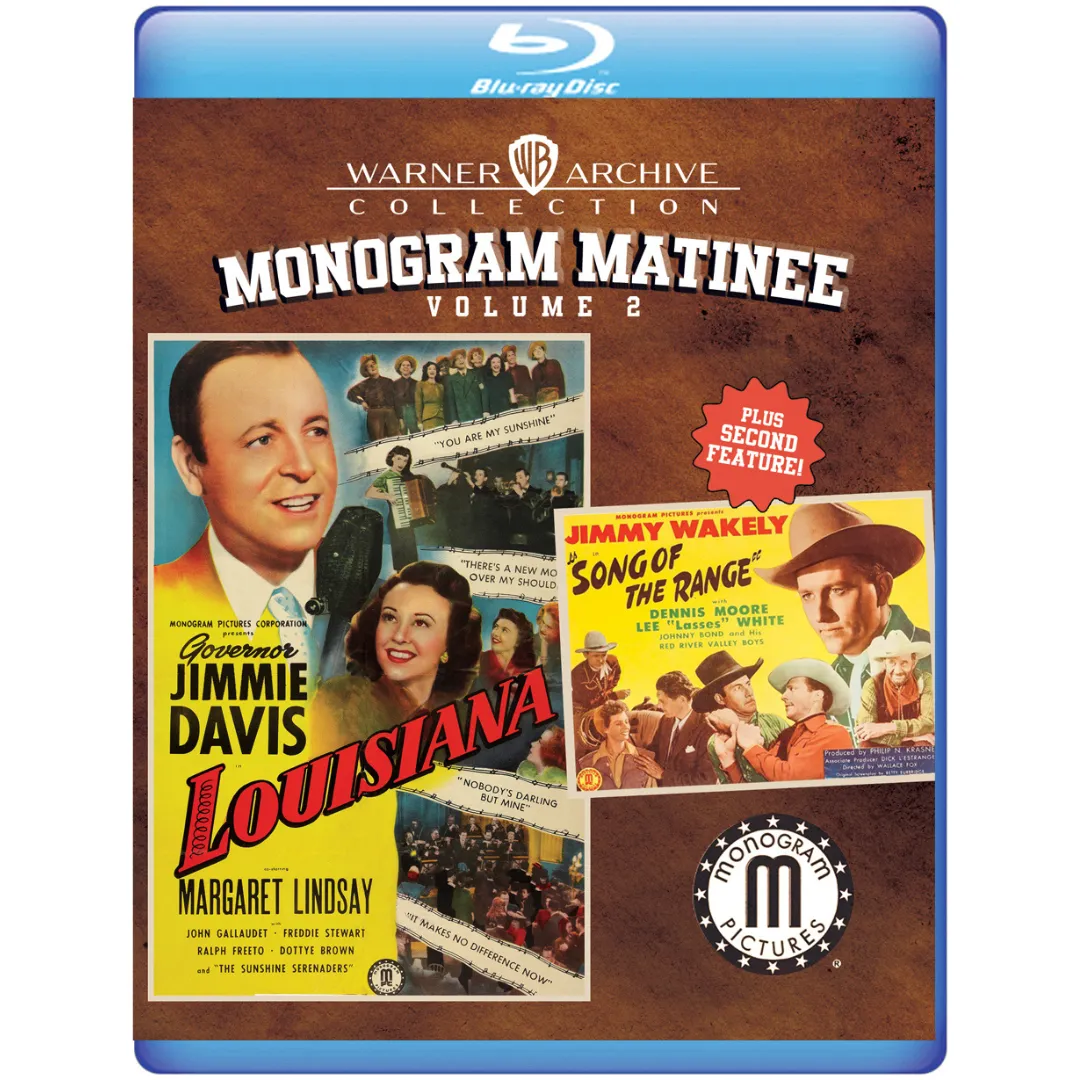 Monogram Matinee Volume 2 Blu-ray from Warner Archive Collection
