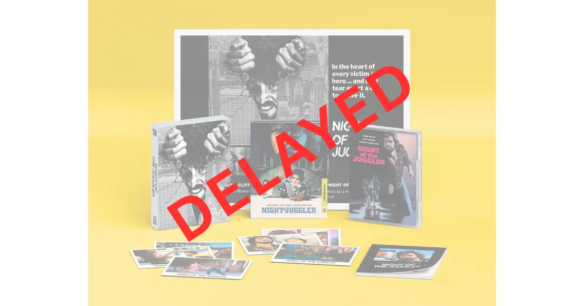 Night of the Juggler 4K UHD and Blu-ray Release Delayed to December 8