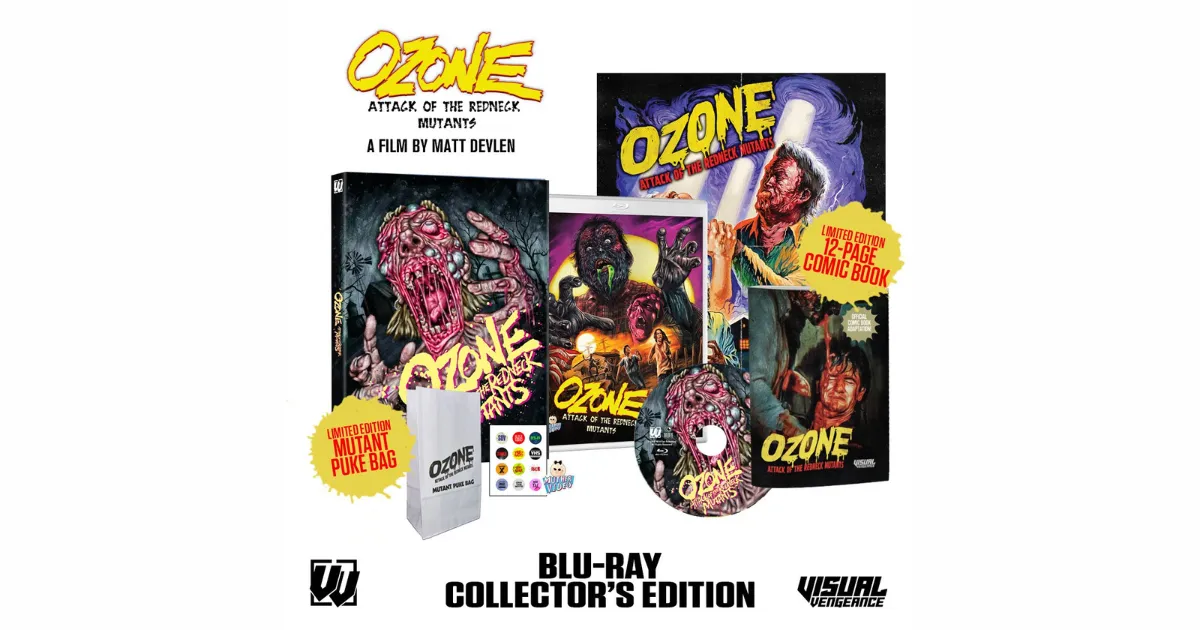Ozone- Attack of the Redneck Mutants Blu-ray from Visual Vengeance Arrives January 2026