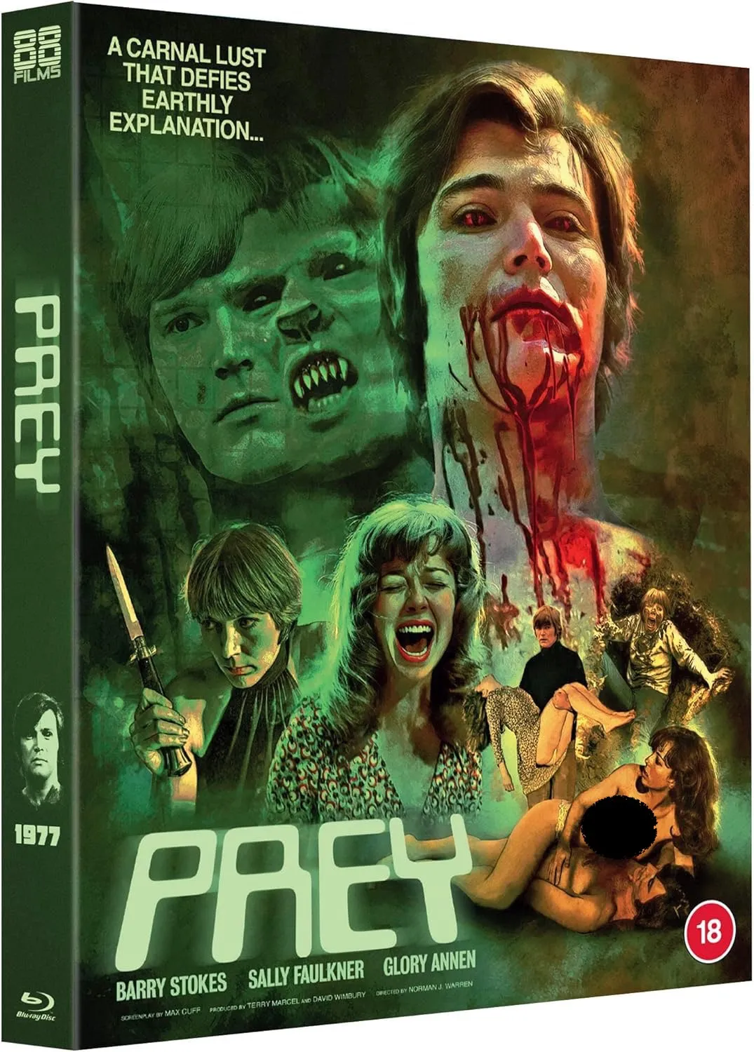 Prey (1977) Blu-ray by 88 Films