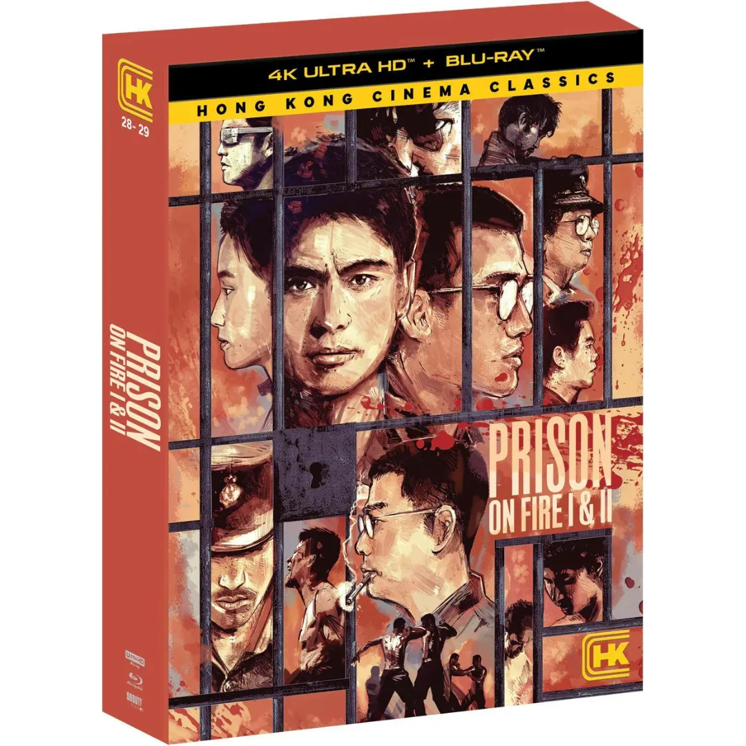 Prison On Fire 4K UHD Blu-ray from Shout Studios Hong Kong Cinema Classics