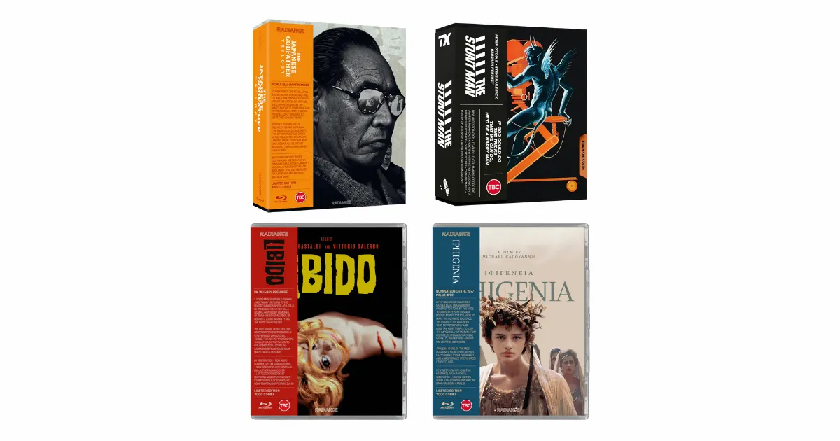 Radiance Films February 2026 Releases