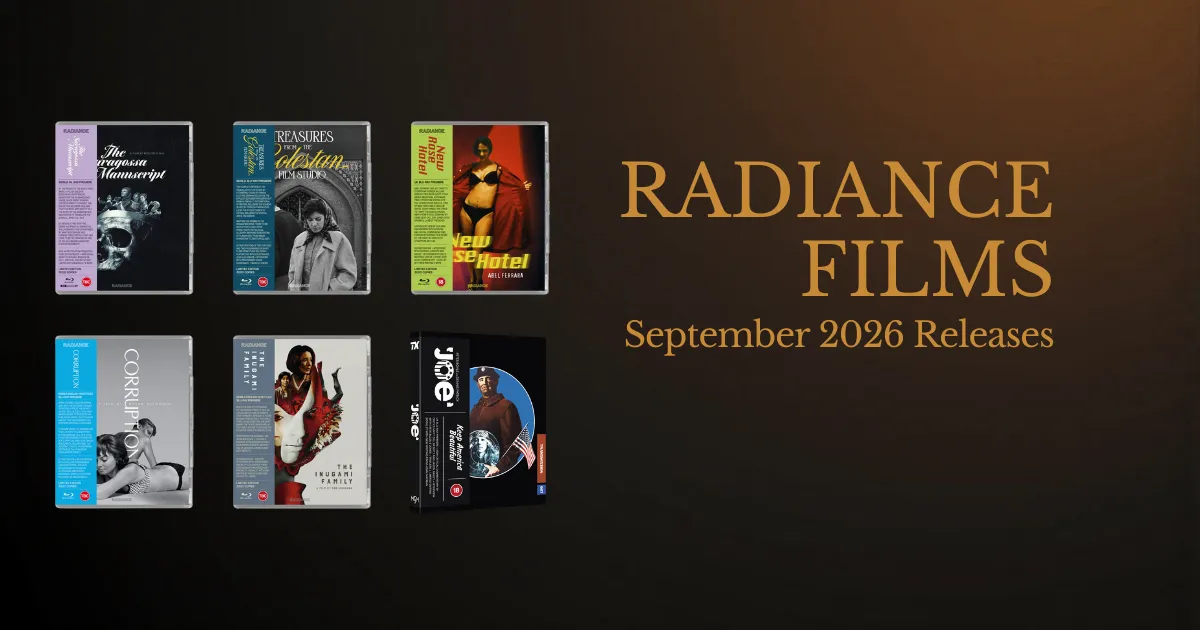 Radiance Films September 2026 Releases