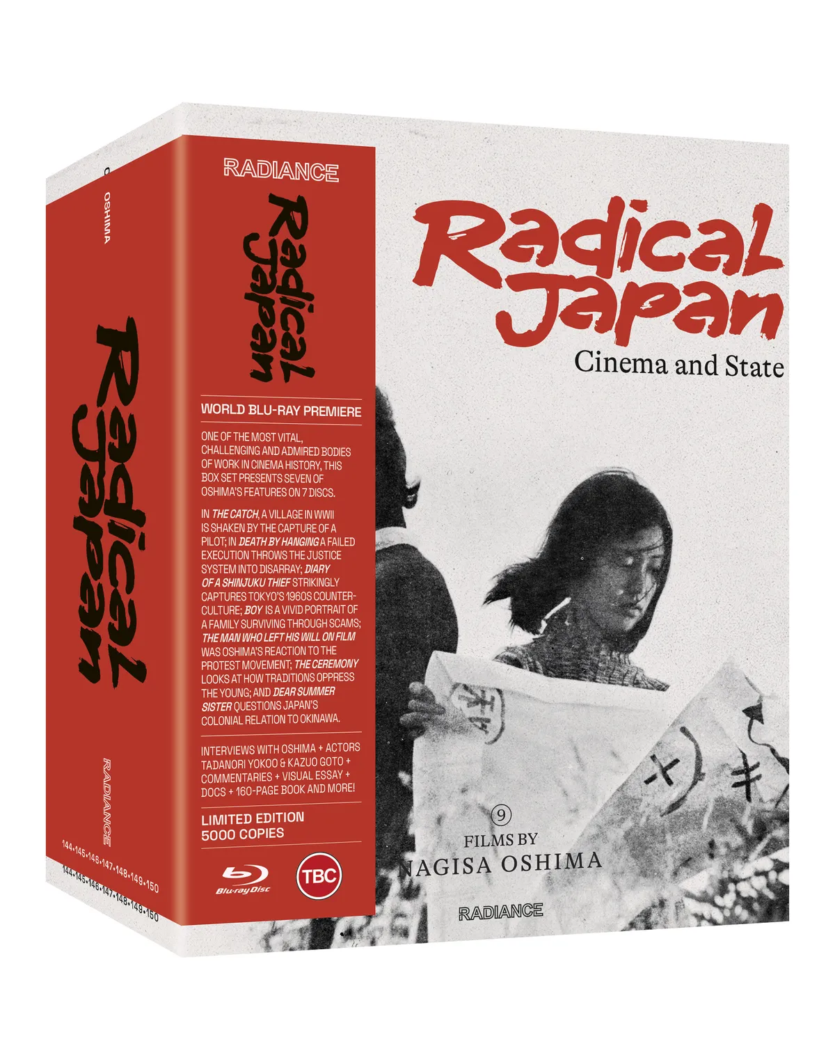 Radical Japan Cinema and State Blu-ray Boxset by Radiance Films
