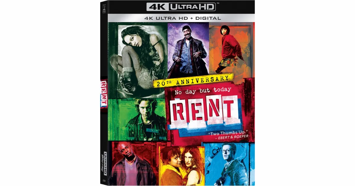Rent (2005) Comes to 4K Ultra HD Blu-ray from Sony Pictures Home Entertainment